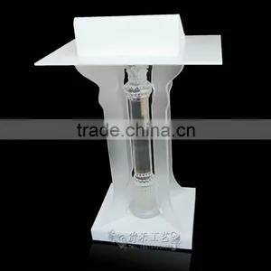 High-end Clear Acrylic Glass Pulpit for Church Supplier's Choice thumbnail-1
