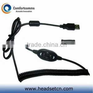 Monaural Noise Cancelling USB Headset Call Center thumbnail-5