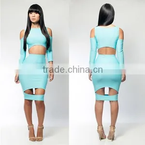 2014 White Hot Sexy Cut Out Dresses thumbnail-3