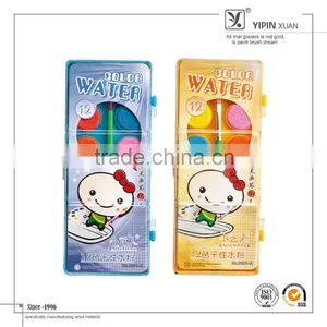 Hot Selling 12 Colors Watercolor Paints thumbnail-1
