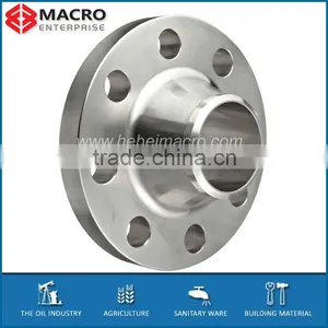 Macro ASME/ANSI B16.5 Weld Neck Flange thumbnail-1