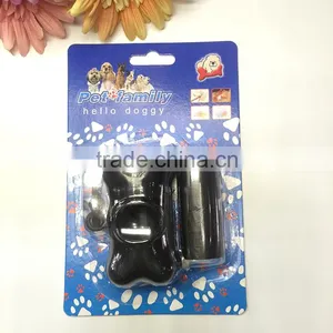 Bone Shape Dog Waste Bag Dispenser and Disposable Refills thumbnail-2