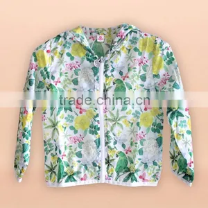 Fashion Girls Winter Cotton Halter Children Printed Thicken Coat Children's Clothing thumbnail-1