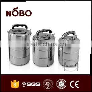 Classic Stainless Steel 2/3/4 Layers' Food Carrier thumbnail-1