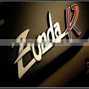 High Quality ABS Car Logo Badge Car Emblem With Embossed Logo thumbnail-1