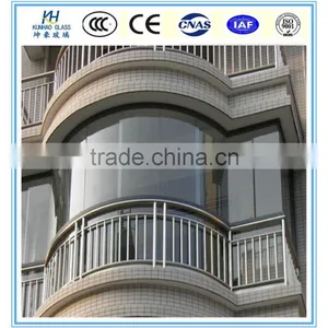 12-19mm Glass Elevator Curved Tempered Glass Glass for Sightseeing Elevator thumbnail-2