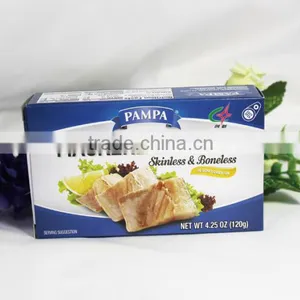 High Quality Canned Mackerel Loin With Oil (double Clean) thumbnail-4