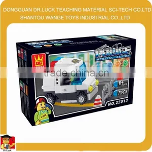 DIY Building Blocks City Police Toy Plastic Diy Building Blocks thumbnail-1
