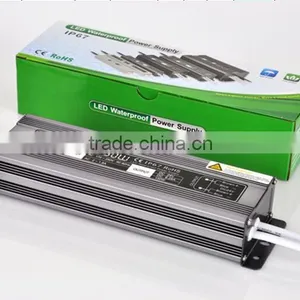 24V 6.25A 150w Waterproof Led Driver IP67 CE,ROHS Constant Voltage LED Power Supply thumbnail-1