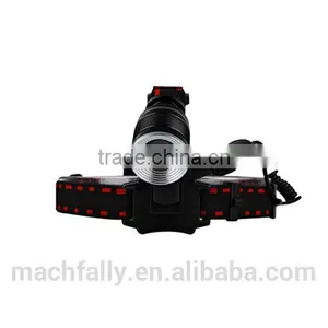 Machfally 2015 Top Selling High Power Adjustable Zoom Headlamp 500LM Rechargeable Zoom Led Headlamp T6 Led Headlamp thumbnail-2