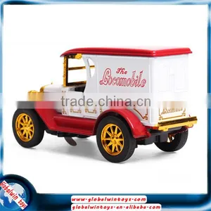 1:32 Vintage Car Model With Opening Doors&headlights, Pull-back Alloy Die Cast Car With Music thumbnail-3