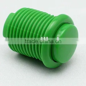 24mm Green Plastic Arcade Game Machine Push Button Electric Pushbutton Switch Sonic Arcade Game Machine Push Button thumbnail-1