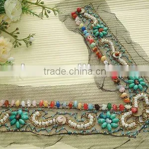 Colorful Beads Neckline,embroidery Collar thumbnail-1