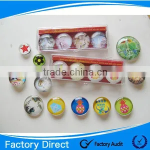 2015 Customized Dome Crystal Glass Fridge Magnet ,souvenir Fridge Magnet thumbnail-2