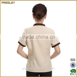 Presley Oem Wear Resistant Hotel Women Cleaning Staff Uniform Housekeeping thumbnail-4