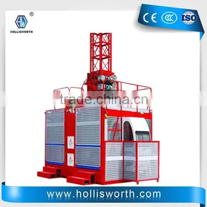 CE Approved Electric Construction Wire Rope Hoist thumbnail-1