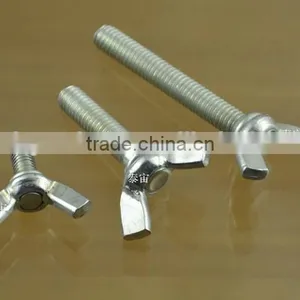 Butterfly Screws, Horn Screw, Wing Butterfly Bolt, Hand Twist Screws thumbnail-2