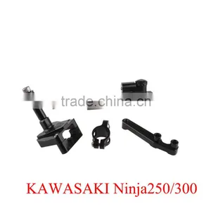 Soto Racing - CNC Steering Damper Set for Kawasaki EX NINJA250R 2008-2012 With Bracket Kits thumbnail-1