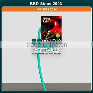 Outdoor Advertising Cheap Led Light Aluminum Rectangle Signboard thumbnail-1