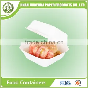 Disposable Tableware Bio-degradable 450ML Hamburger Packaging Box thumbnail-1