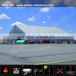 Stunning Permanent Fireproof TFS Fabricated Commercial Tents for Storage for Sale thumbnail-1