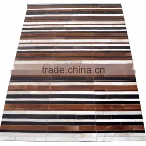 Hair-On Cowhide Leather Carpet M-73 thumbnail-1
