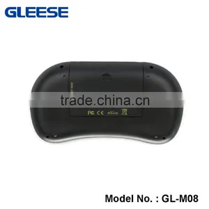 Black Mini Wireless 2.4G Backlight Touchpad Keyboard With Integrated Mouse for PC/Mac/Android Quality Choice thumbnail-6
