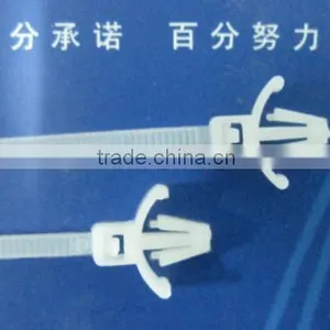 Provide the Best Quality Push Mount Nylon Cable Ties 3*100 White thumbnail-3