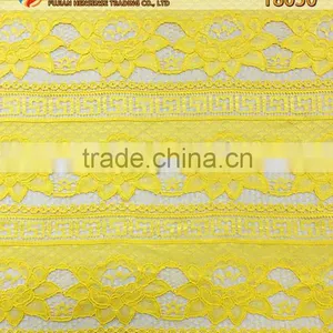 Wholesale Good Quality Polyester Strand Lace Fabric T8050 thumbnail-2