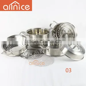 Allnice Brand Luxury Stainless Steel Multilayer Steamer thumbnail-6