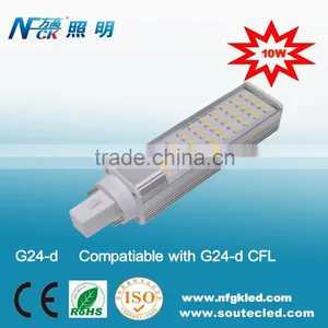 10w G24d PL LED Lamp for Replacing 20W to 22W CFL PL thumbnail-1