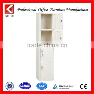 New Design Compartment Workers Cabinet Steel Locker Steel 2 Door Almirah in Bedroom thumbnail-1