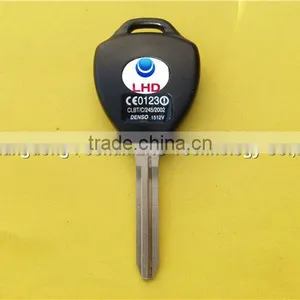Keyless Entry 4 Button Replacement Remote Key Fob Case Blank Shell for Toyota Car Key Toy43 Blade thumbnail-3
