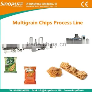 "Sun Chips Type"Grain Chips Machine/ Corn Chips Making Machine/ Wave Chips Machine thumbnail-1