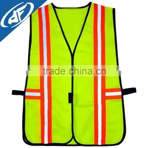Logo Optional The Traffic Reflective Safety Clothing Fluorescent Reflective Vest thumbnail-1