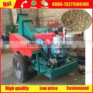 Professional Mobile Diesel Engine Wood Sawdust Crusher With 5-10% Discount thumbnail-2