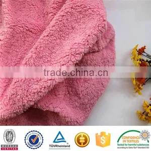 Warm Animal Print Polyester Sherpa 2013 Animal Printed Fleece Fabric thumbnail-1