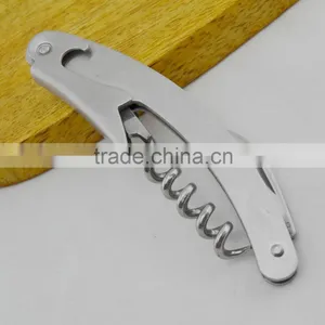 Multi Fuction Chrome Plate Bottle Opener Wood Corkscrew Quality Choice thumbnail-3