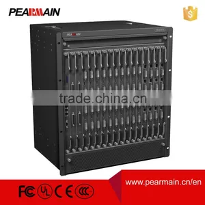 FHD Modular Hybrid(Analog/SDI/VGA/DVI/HDMI/IP) Cctv Video Matrix Switcher thumbnail-1