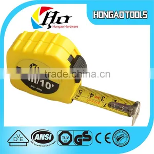 3m/10' Strong Magnetic Custom Steel Heavy Duty Rubber Tape Measure thumbnail-1