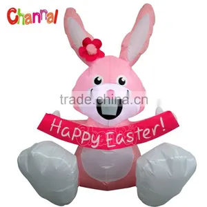 120cm/4ft Inflatable Easter Bunny Inflatable Party Decoration for Easter Decoration thumbnail-1