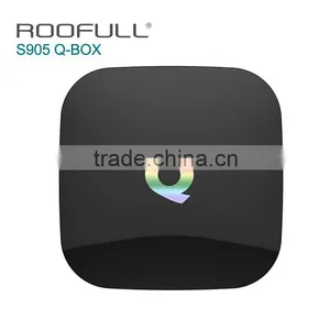Shenzhen Q-Box New Product 2016 Hot Selling QBOX Android tv Box 5.1 Smart Wifi 4K 2G+16G Set Top Box Qbox Quad Core S905 Chip thumbnail-3