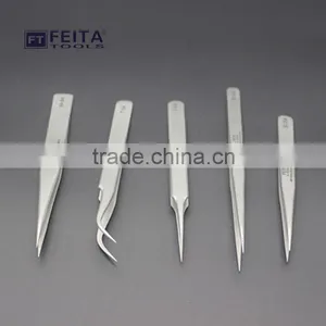 Mobile Phone Repairing Widely Use ESD Stainless Steel Vetus Tweezers Dongguan Supplier thumbnail-2