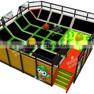 Trampoline for Trampoline Park With Basketball Hoop thumbnail-1