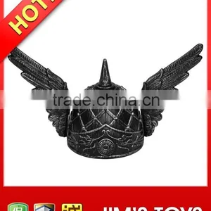 Blushed Gold Plastic Viking Hat With Angel Wings Parties & Carnivals & Christmas Plays thumbnail-2