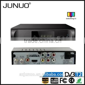 JUNUO Shenzhen Manufacture OEM Cheap Quality hd 1080p H.264 Mstar 7t01 tv Tuner Nigeria Digital tv Receiver Dvb-t2 thumbnail-6