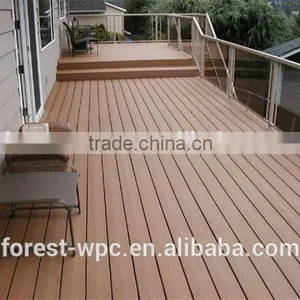 FRSTECH Faux Wooden Flooring Waterproof Solid Wpc Wood Decking thumbnail-1