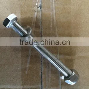 2015 Hardware Fastener Threaded Rod Bolt With Nuts and Gasket thumbnail-1