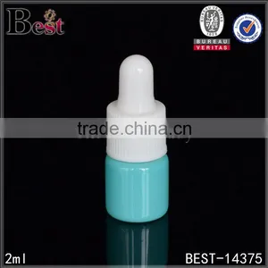 2ml Blue Sample Packing Plastic Mini Dropper Glass Bottle Small Glass Bottles thumbnail-1