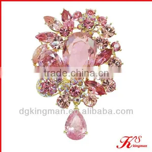 Fashion Crystal Brooch thumbnail-1